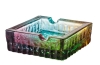 Artikelbild 1 des Artikels “Rainbow Aschenbecher Kristallglas 2 Ablagen Zigarrenascher “