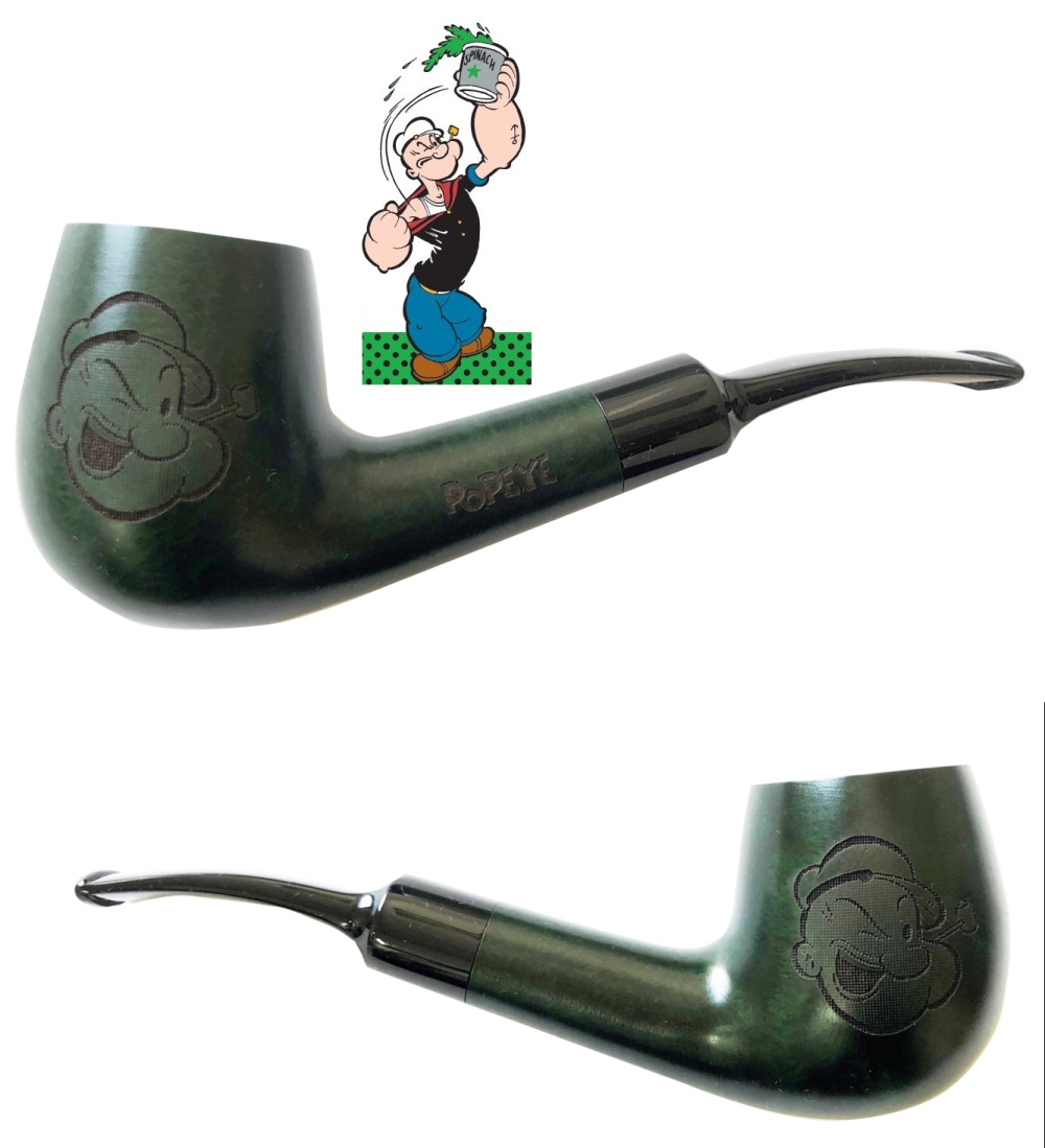 Artikelbild 1 des Artikels “Meisterstück Vauen Pfeife Popeye 272 PY glatt grün “