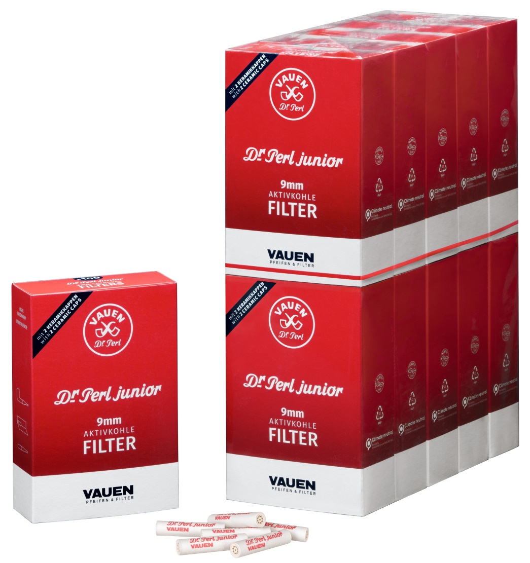 Artikelbild 1 des Artikels “100Stk Vauen Dr.Perl junior Aktivkohlefilter “