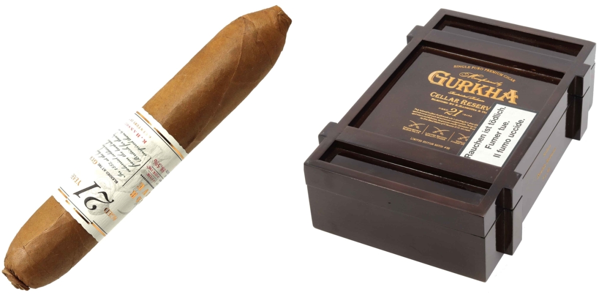 Artikelbild 1 des Artikels “Zigarre Gurkha 21 years Cellar Reserve Kraken XO ( Gordo ) “
