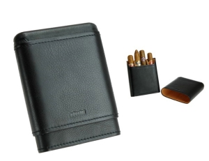 Artikelbild 1 des Artikels “Adorini Zigarrenetui Leder 3-5 Zigarren schwarz “