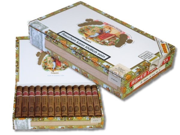 Artikelbild 1 des Artikels “Romeo y Julieta Zigarre Cedros de Luxe No.3 “