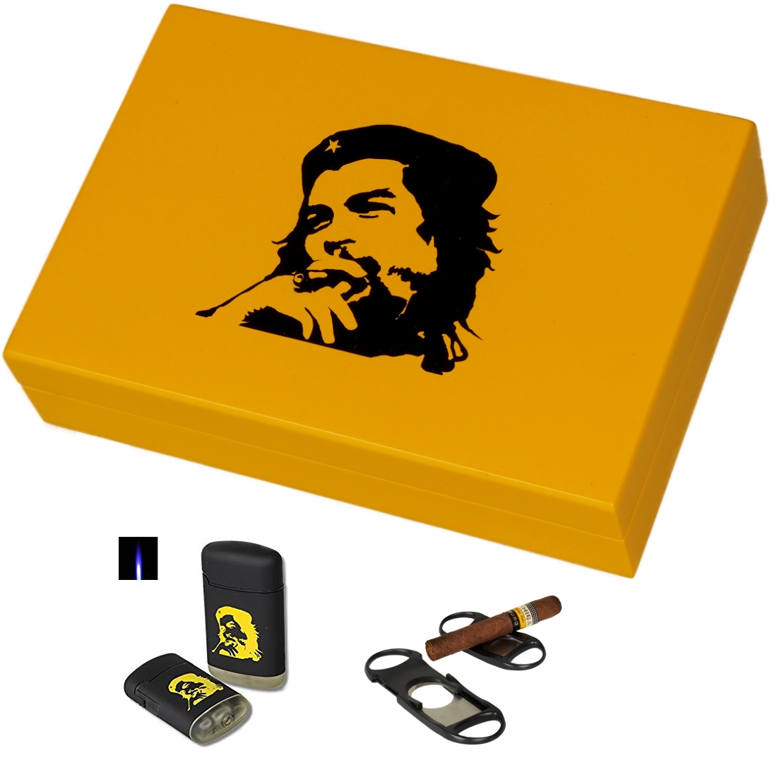 Artikelbild 1 des Artikels “Necuma Pocket Humidorset Sonderedition Che Guevara Polymerbefeuchter “