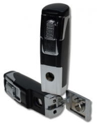 Tycoon Zigarrenfeuerzeug Robot Jet-Bohrer black 