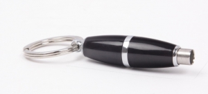 Hadson Zigarrenbohrer Schlüsselanhänger Lack schwarz 