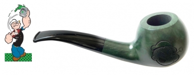 Meisterstück Vauen Pfeife Popeye 242 PY glatt grün 