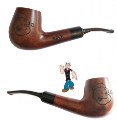 Meisterstück Vauen Pfeife Popeye 372 PY glatt braun 