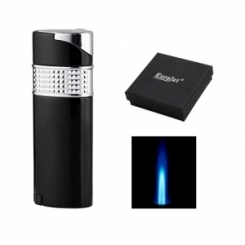 Eurojet Feuerzeug Lady Jetflamme schwarz 