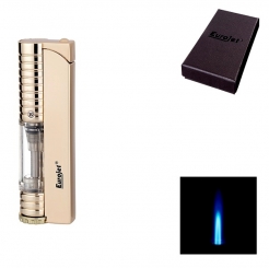 Eurojet Feuerzeug Soama Jetflame Gold Satin 