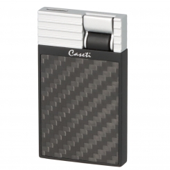 Caseti Feuerzeug Flat Flame Carbon 