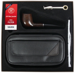 Edles Don Gustavo Premium Pfeifenset gerade 2 