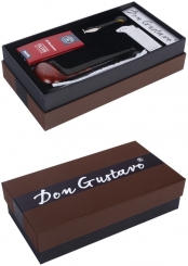 Edles Don Gustavo Premium Pfeifenset gerade 