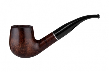 Angelo Pfeife mit Ring Bent, mittelbraun gebogen 