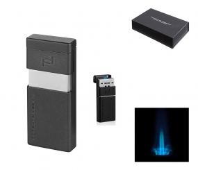 Porsche Design Feuerzeug P3642 Circular Flamme grau 