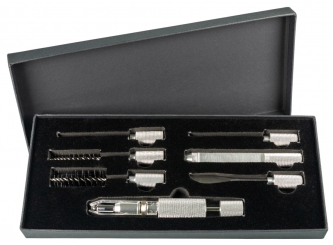 Pfeifen Service Set Necuma Pipe Reamer in Geschenverpackung 