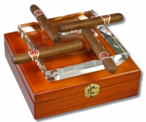 Sonderposten Zigarren Aschenbecher Passatore 4 Ablagen 