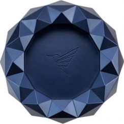 COLIBRI * Zigarrenascher Metall rund Quasar blau 