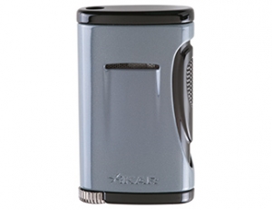 XIKAR Xidris Single Jet Feuerzeug grau 