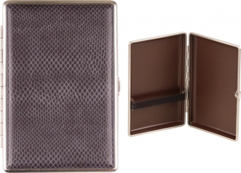 vom Hofe 4er Cigarrenetui Lederfinish Eidechse  Made in Germany 