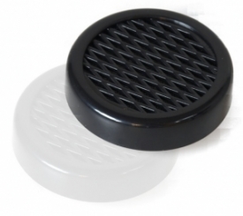 Polymer Humidorbefeuchter rund 5,6x1,5cm schwarz 