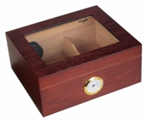 Kristallglas Humidor Hygro V-400 Inkl. Polymerbefeuchter 