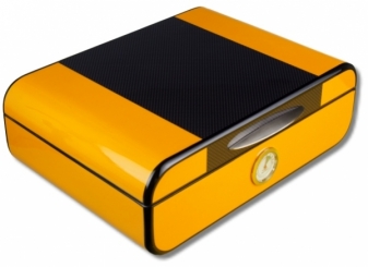 Angelo Humidor Carbon-Yellow V-360 
