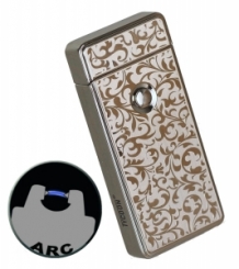 Tycoon gasloses USB Feuerzeug Arc Venezian Chrom 