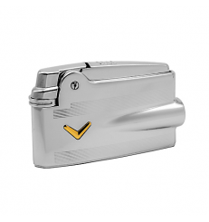 Ronson Feuerzeug Premier Varaflame Chrome Engine 