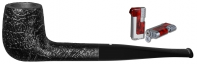 Vauen Pfeife SIX SX504 6mm + Necuma Pfeifenfeuerzeug 