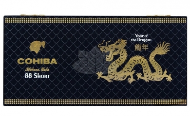 Cohiba Short Year of the Snake 2025 Humidor mit 88 Zigarillos 