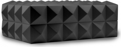 Colibri Quasar Humidor black mit selbstregulierenden Befeuchtungssystem und Digitalhygrometer 