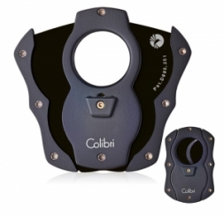 Colibri Zigarrencutter Cut schwarz silikonbeschichtete Klinge 
