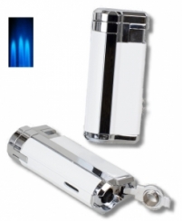 Eurojet Zigarrenfeuerzeug Shiny White Edition 