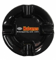 Zigarren - Aschenbecher Habanos rund 