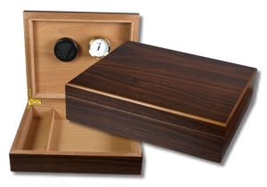 Humidor V-240 Walnut Polymerbefeuchter 