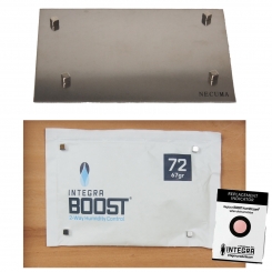 Necuma Halterung für 2 Wegebefeuchter +1 Stück Integra 72% 67 Gramm 