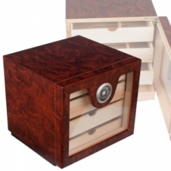 Sonderangebot Wood-Finish Humidorschrank Polymerbefeuchter 