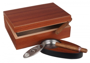 Wood Humidor-Set V-200 