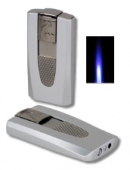 Tonino Lamborghini Feuerzeug Hungaro silber 