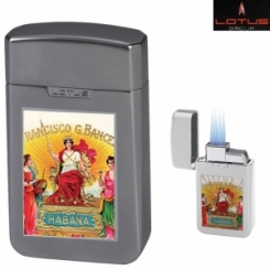 Lotus Cuban Vista Collection Tischfeuerzeug Habana Gun 
