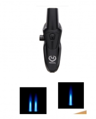 Myon-Paris Zigarrenfeuerzeug Tischfeuerzeug 2to 1 black 