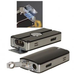 Myon Feuerzeug Dragon Triple-Jet Zigarrenbohrer schwarz 