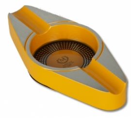 Zigarrenascher de Luxe MYON of Paris Racing Edition Gelb 