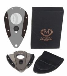 Myon Paris Zigarrencutter Butterfly Racing Edition Lack Perlgrau 