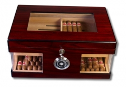 Wood Wonderful Kristallglas Humidor V-1320 