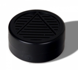 Humidor-Polymerbefeuchter rund schwarz 5,3x2,0cm 