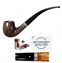 Vauen Pfeife * Paris 227 Weißpunktedition + Necuma Pfeifenfeuerzeug 