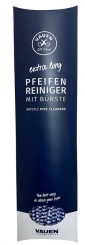 Vauen Pfeifenreiniger mit Bürste blauweiß lang 