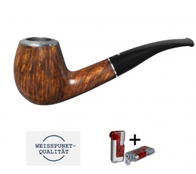 Vauen Pfeife * Maximus 172 Weißpunktedition + Necuma Pfeifenfeuerzeug 