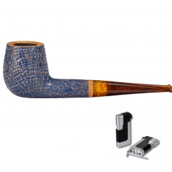 Vauen Pfeife * Denim 4903 + Necuma Pfeifenfeuerzeug 